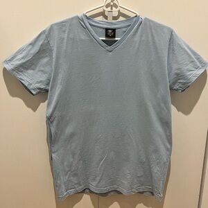 Light Blue V-Neck Women’s Shirt 100% cotton